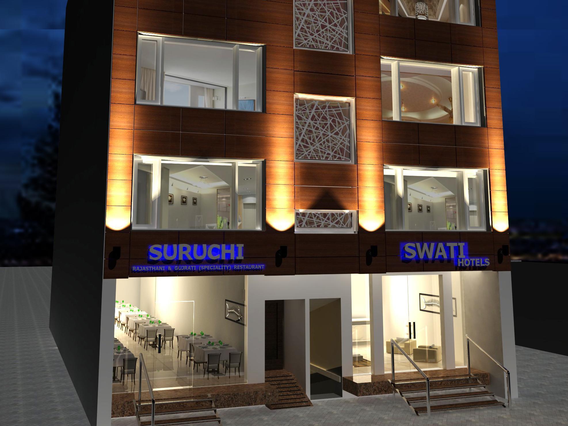 Hotel Swati Делхи Екстериор снимка